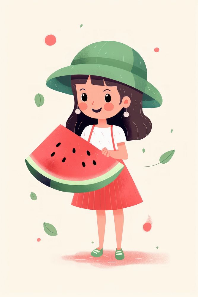 Watermelon fruit plant food. AI generated Image by rawpixel.