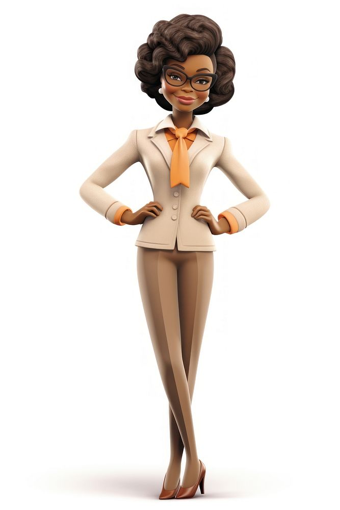 Cartoon female adult doll. AI generated Image by rawpixel.