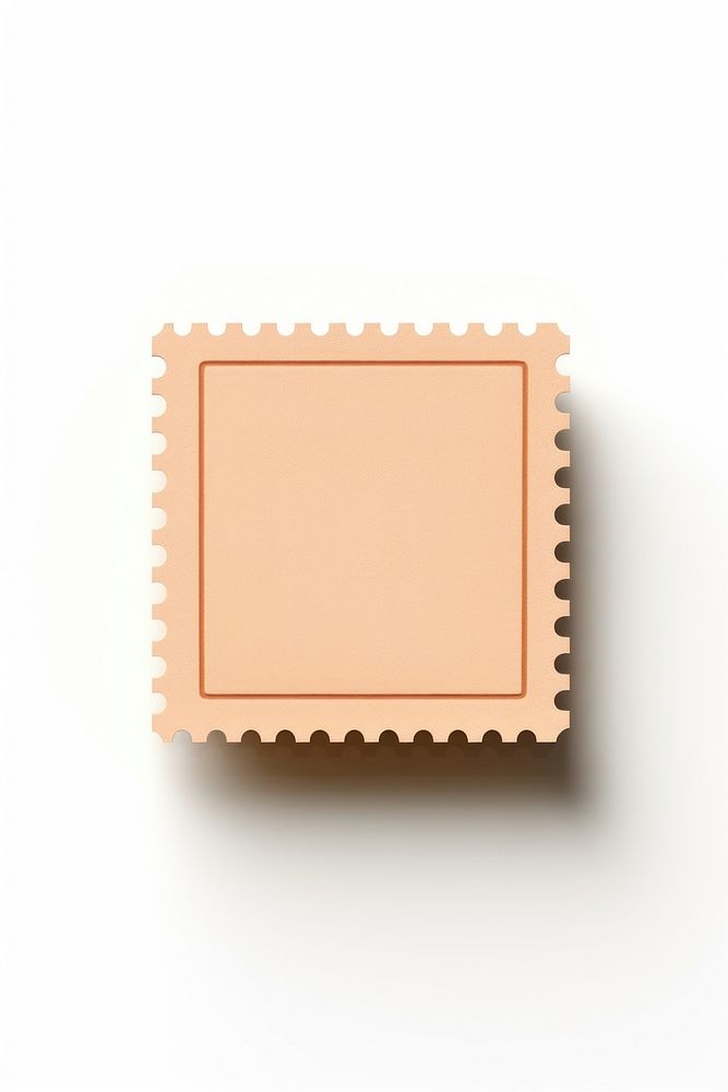 Postage stamp icon text white background simplicity. AI generated Image by rawpixel.