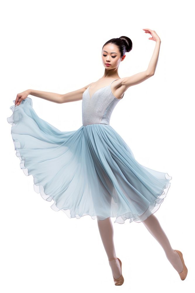 Ballet dancing dancer female. AI generated Image by rawpixel.