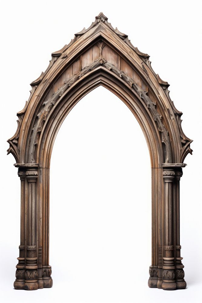 Arch architecture white background spirituality. AI generated Image by rawpixel.