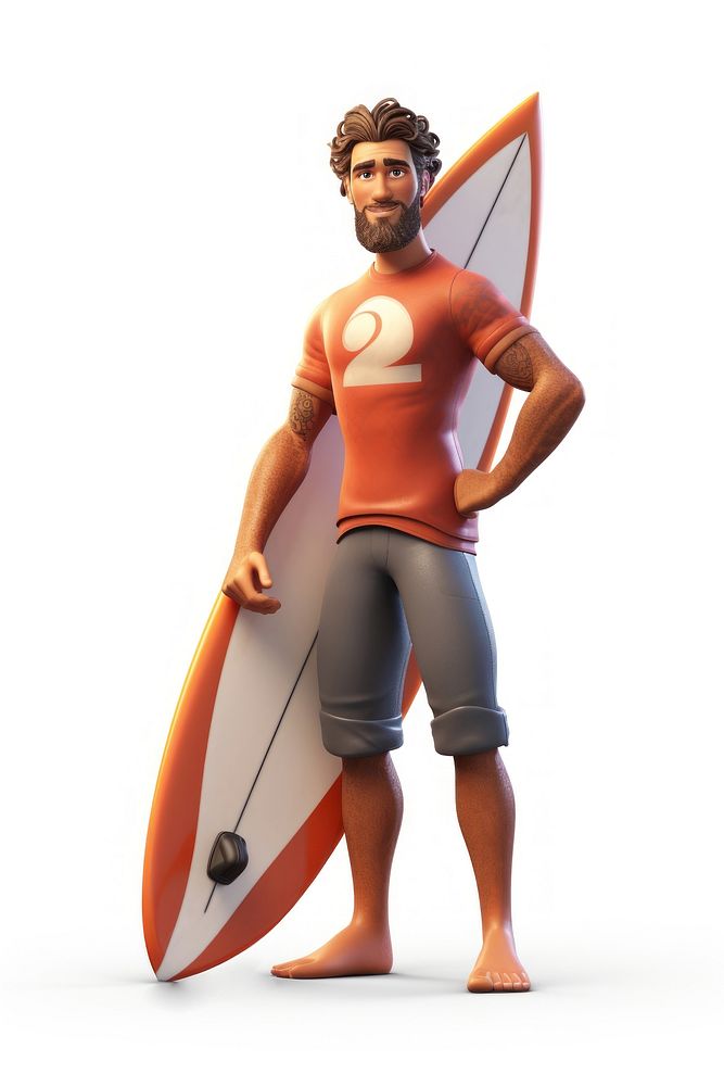 Surfing sports adult man. AI generated Image by rawpixel.