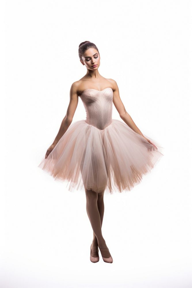 Ballerina fashion dancing ballet. AI generated Image by rawpixel.