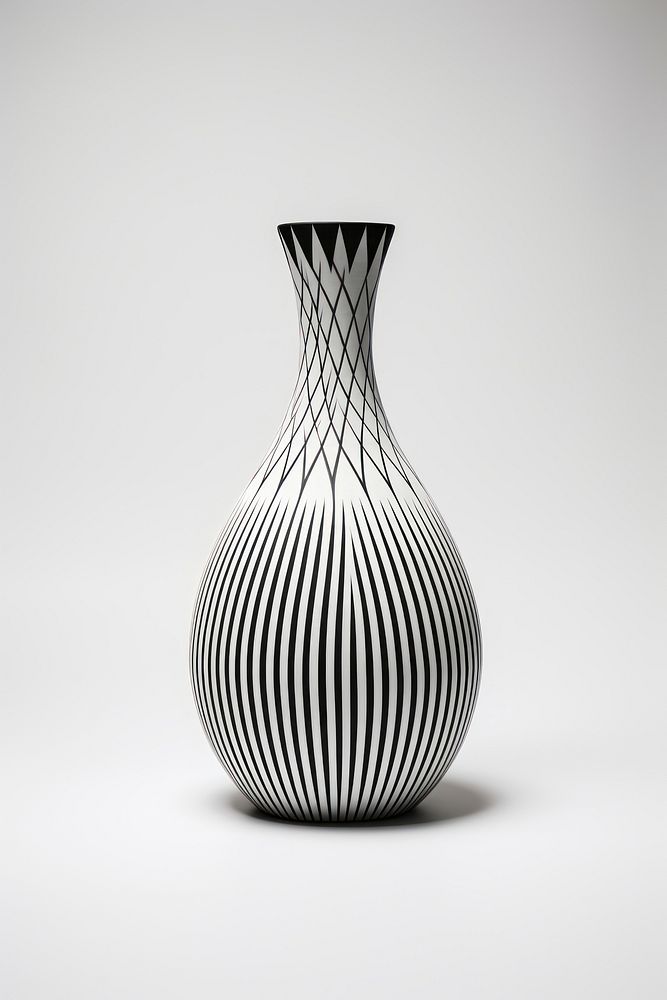 Vase porcelain pattern white. AI generated Image by rawpixel.