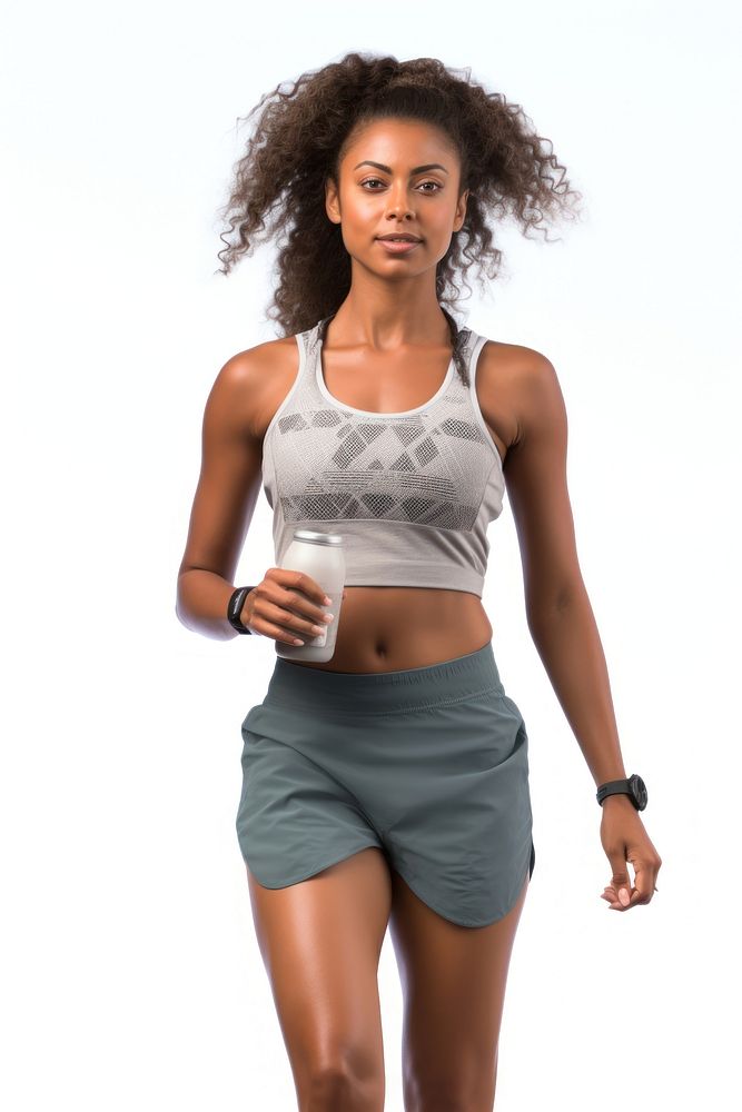 Running shorts adult women. AI generated Image by rawpixel.