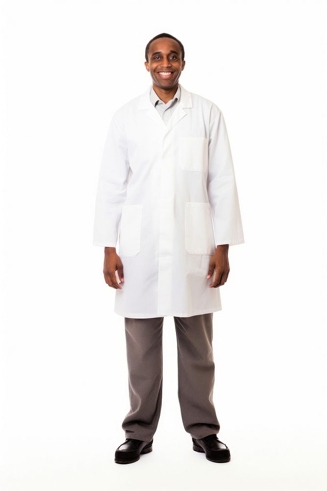 Scientist overcoat adult white. AI generated Image by rawpixel.