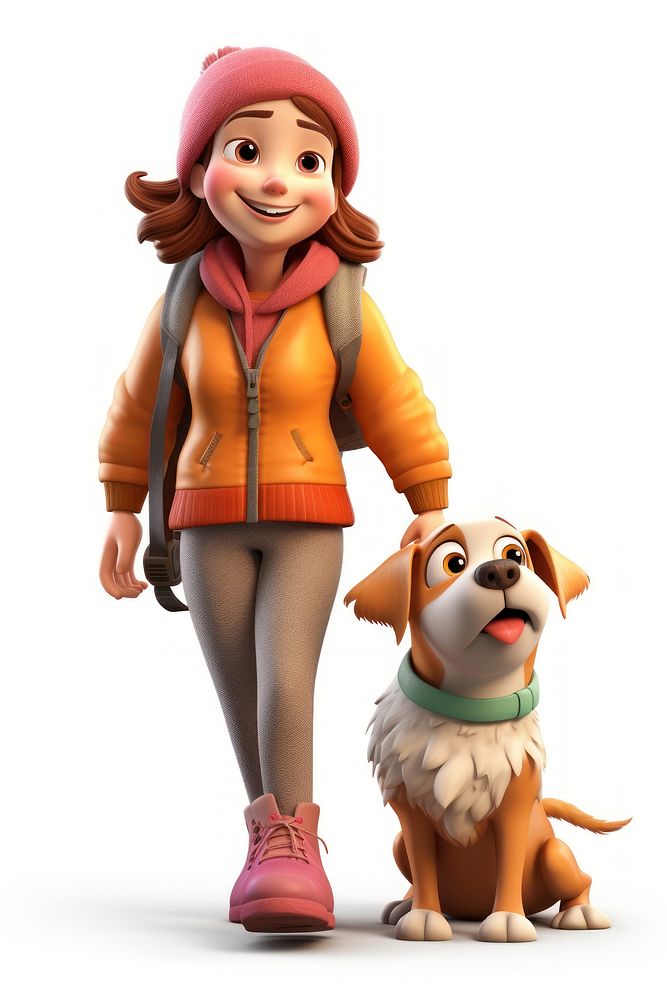 Dog cartoon doll cute. AI generated Image by rawpixel.