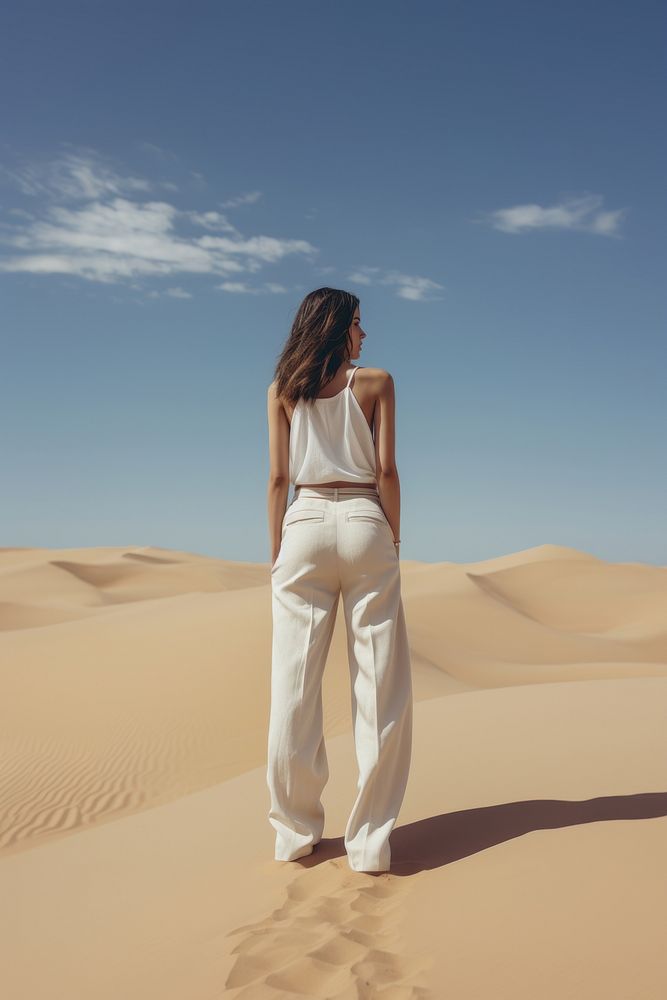 Desert standing outdoors walking. AI generated Image by rawpixel.
