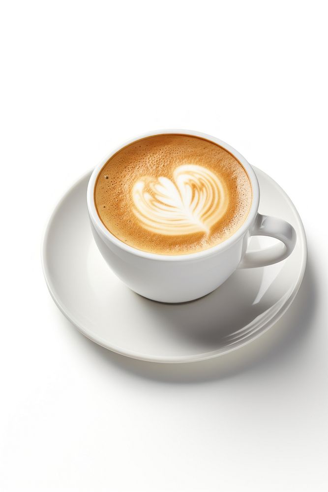 Latte mug coffee drink. AI generated Image by rawpixel.