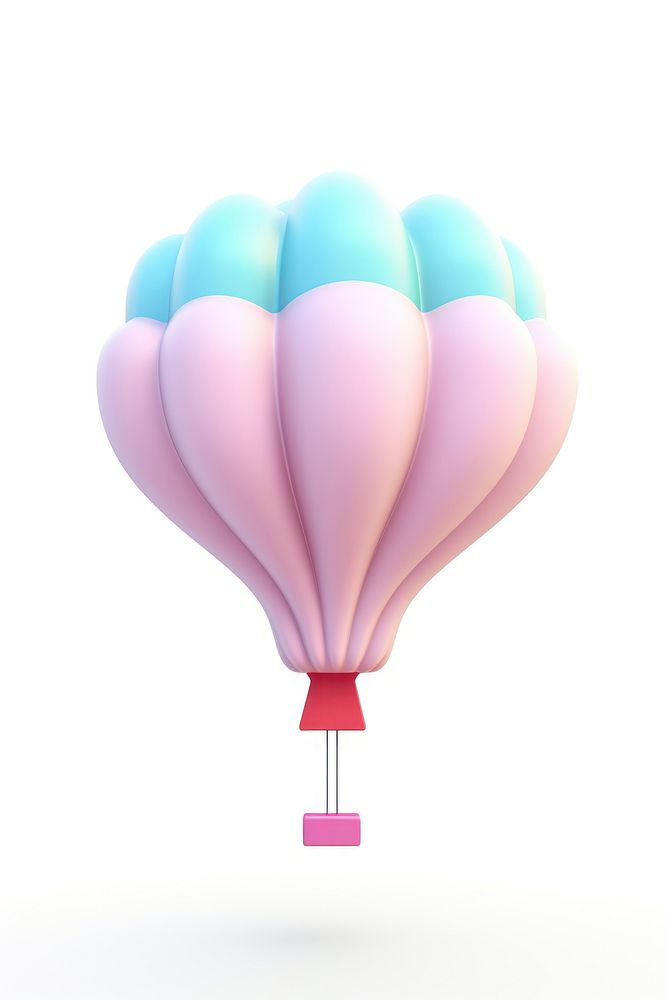 Balloon aircraft transportation celebration. AI generated Image by rawpixel.