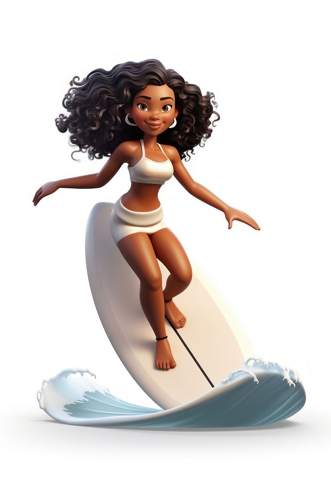 Surfboard cartoon toy sea. AI generated Image by rawpixel.
