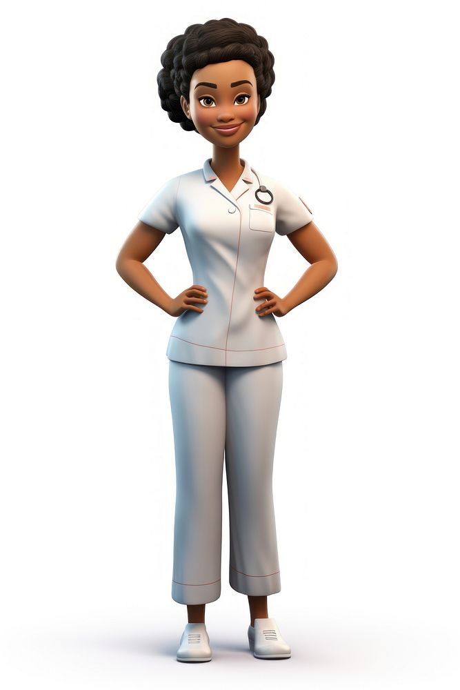 Cartoon female adult white. AI generated Image by rawpixel.