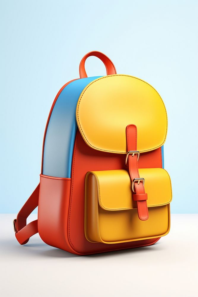 Backpack handbag accessories accessory. AI generated Image by rawpixel.