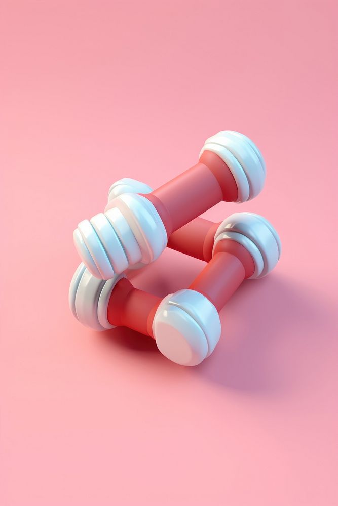 Dumbbell medicine capsule medical. AI generated Image by rawpixel.