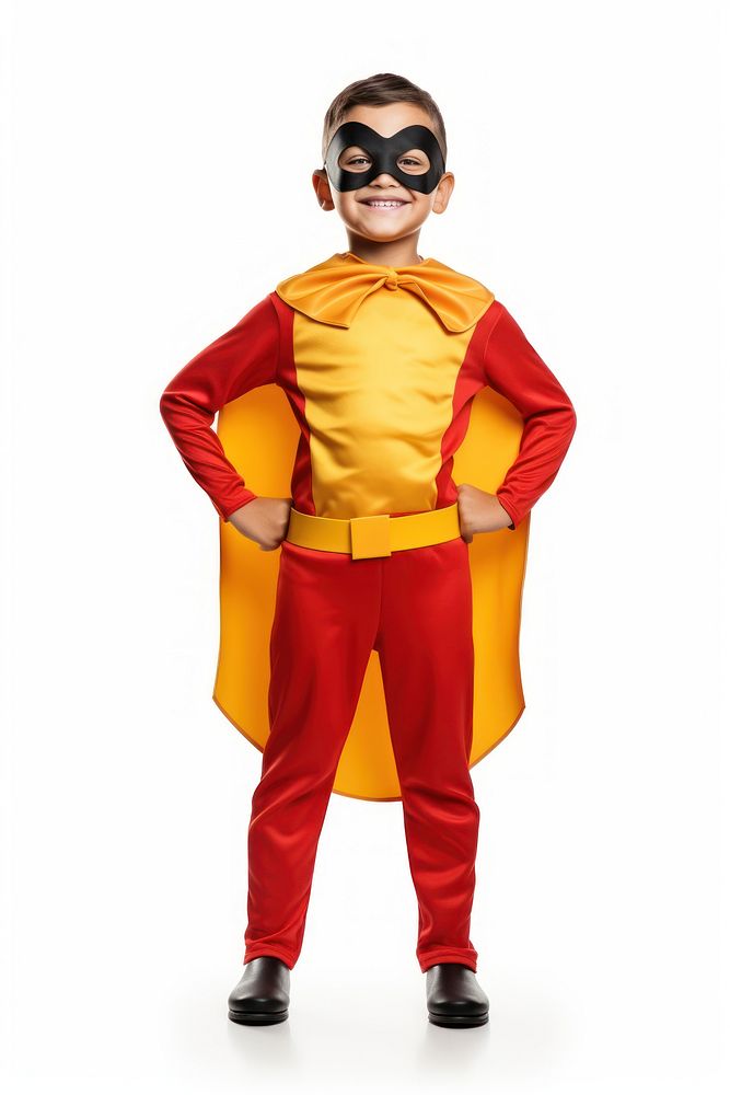 Superhero costume smiling adult. AI generated Image by rawpixel.