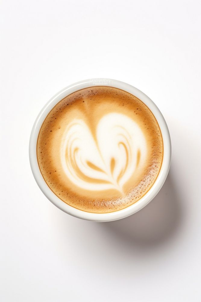 Mug coffee latte drink. AI generated Image by rawpixel.