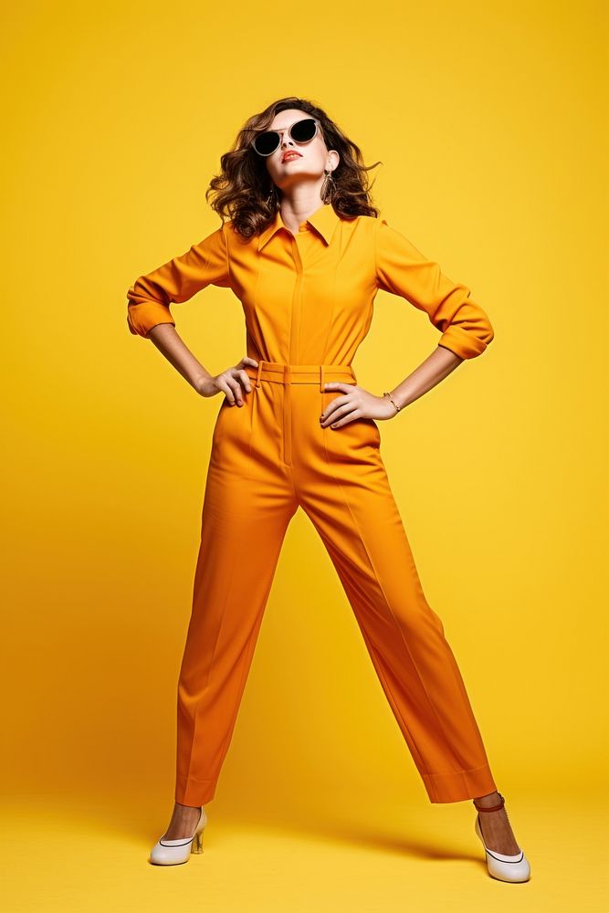 Adult woman suit studio shot. AI generated Image by rawpixel.