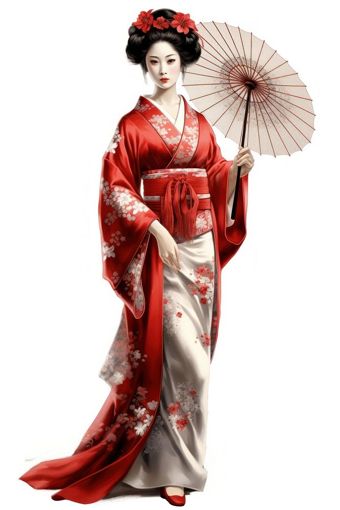 Fashion kimono dress adult. AI generated Image by rawpixel.