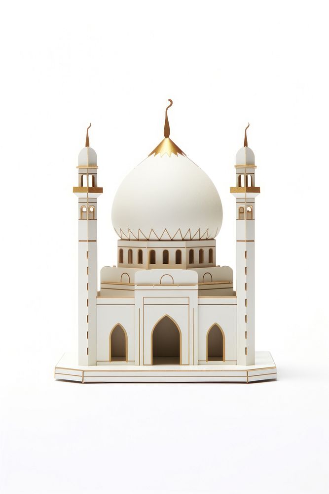 Architecture building mosque white. AI generated Image by rawpixel.