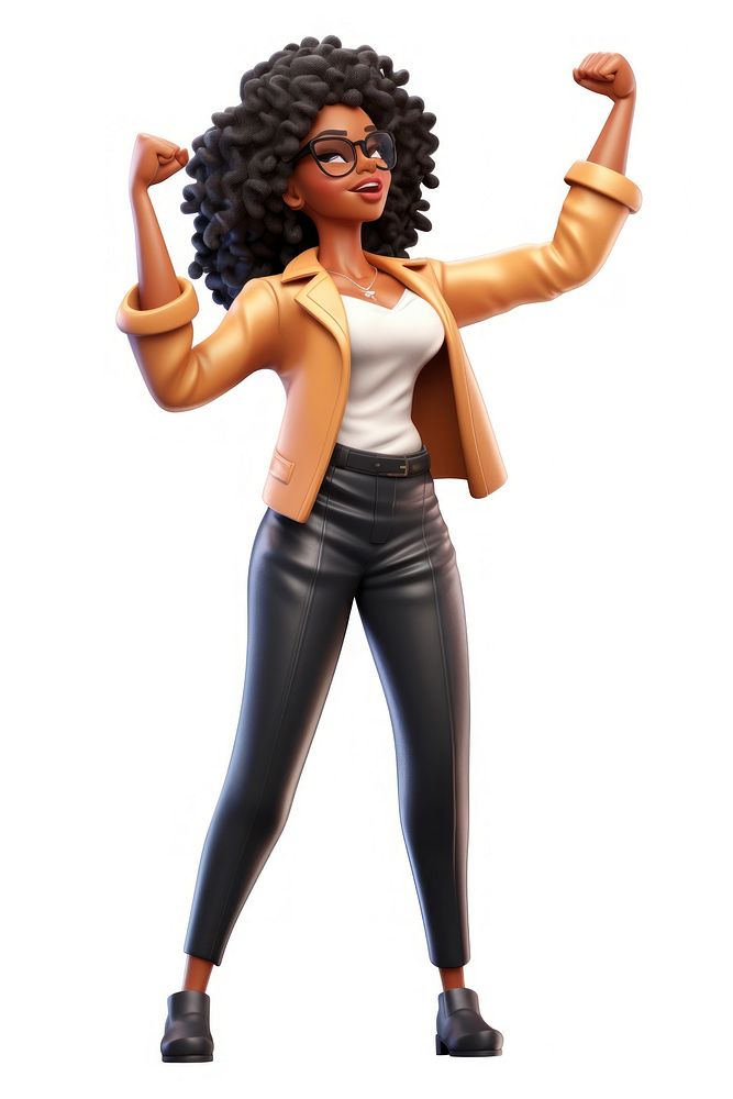 Figurine fashion cartoon adult. AI generated Image by rawpixel.