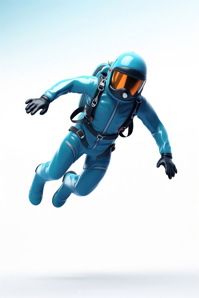 Adventure skydiving cartoon helmet. AI generated Image by rawpixel.