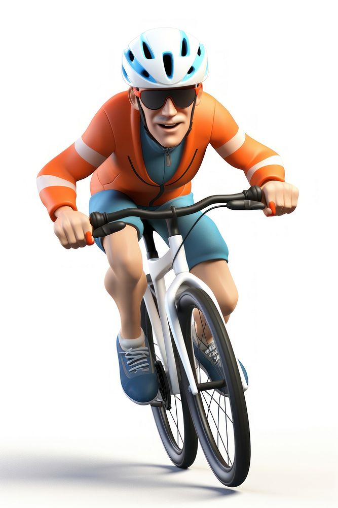 Bicycle cycling vehicle cyclist. AI generated Image by rawpixel.