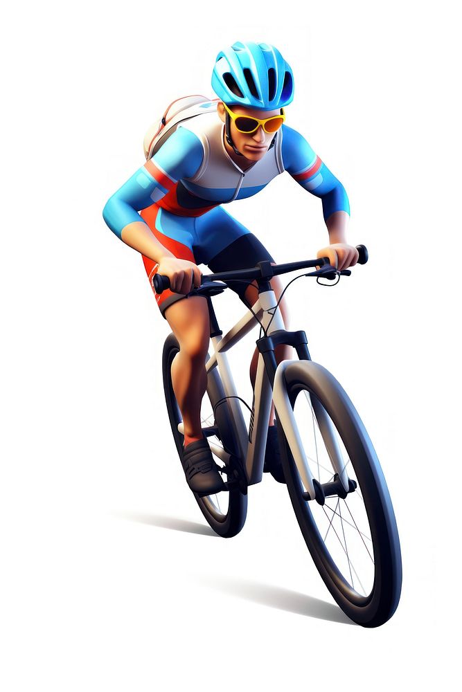 Bicycle downhill cycling vehicle. AI generated Image by rawpixel.