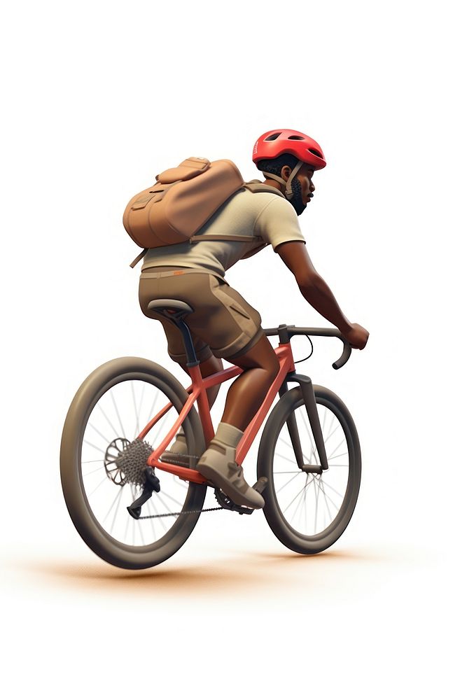 Bicycle vehicle cycling cyclist. AI generated Image by rawpixel.