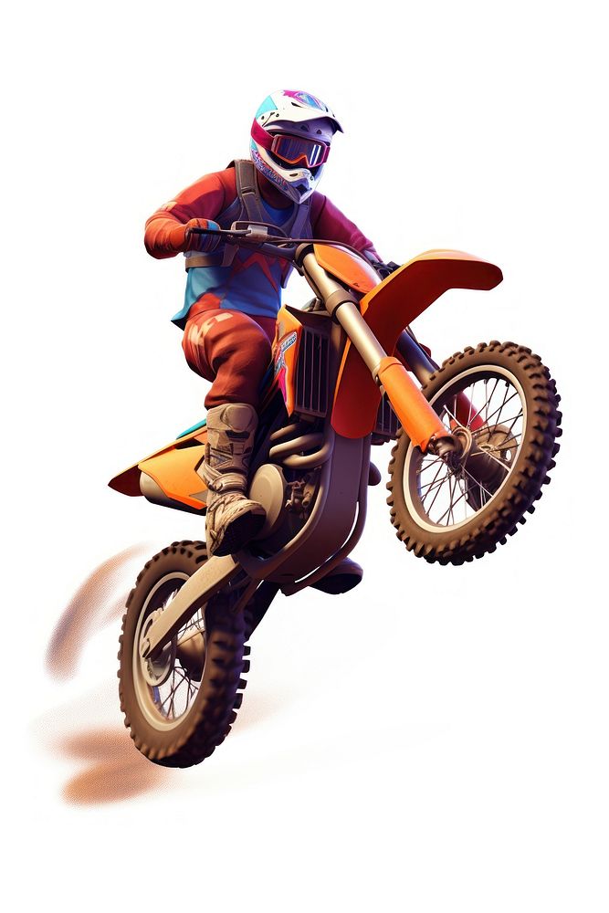 Motocross motorcycle vehicle helmet. AI generated Image by rawpixel.