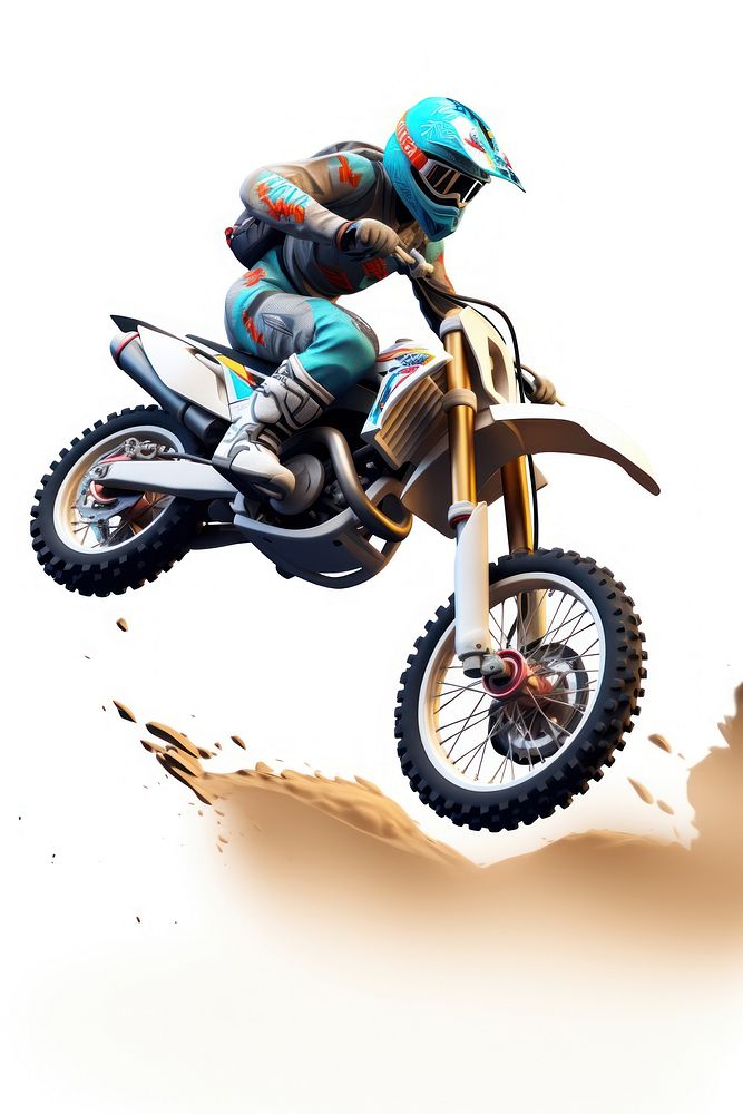 Motocross motorcycle vehicle helmet. AI generated Image by rawpixel.