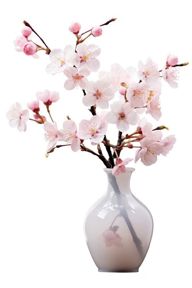 Blossom vase decoration flower. AI generated Image by rawpixel.