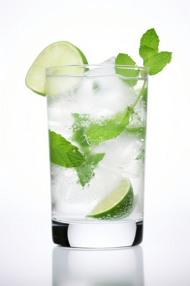 Cocktail mojito drink fruit. AI generated Image by rawpixel.