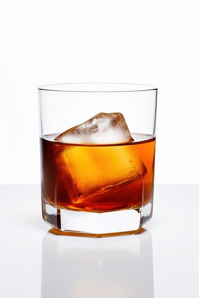 Cocktail whisky drink glass. AI generated Image by rawpixel.