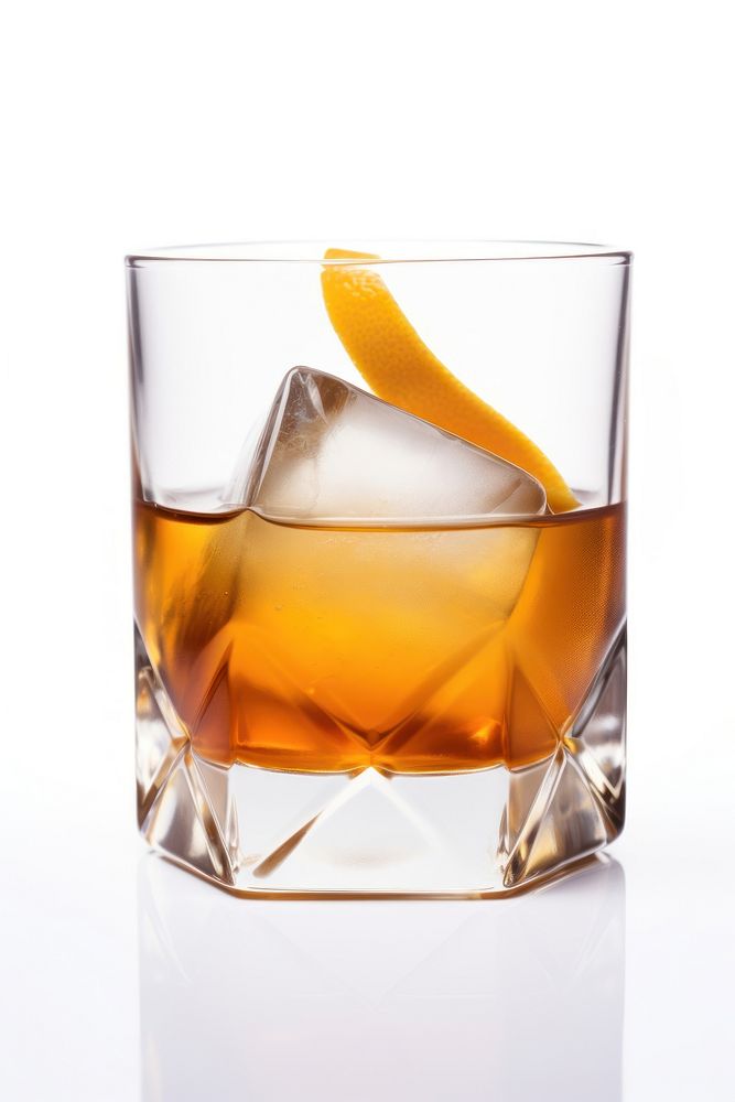 Cocktail whisky drink glass. AI generated Image by rawpixel.