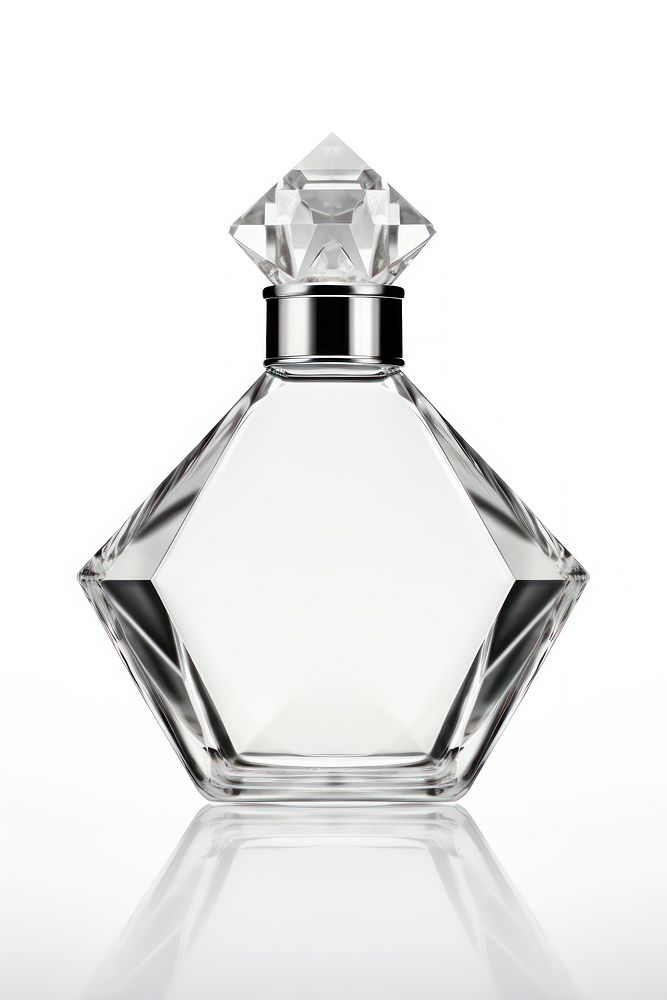 Perfume bottle shape glass. AI generated Image by rawpixel.