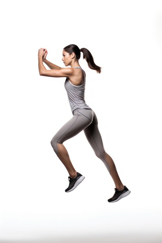 Exercising dancing sports adult. AI generated Image by rawpixel.
