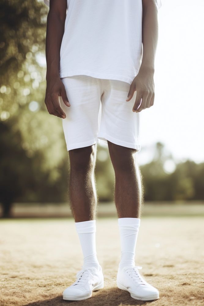Footwear outdoors shorts person. AI generated Image by rawpixel.