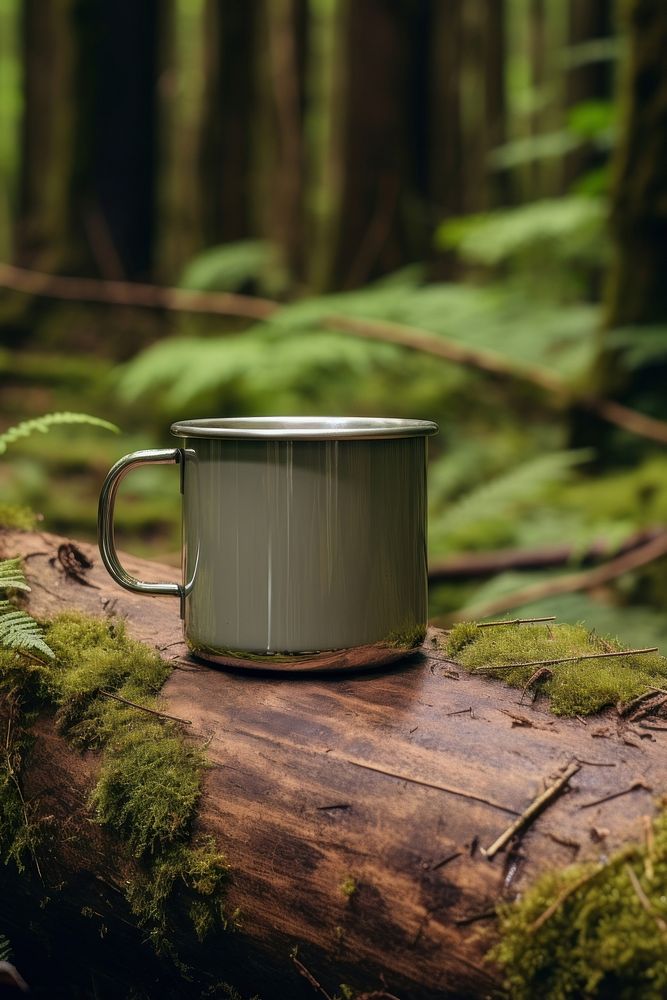 Mug forest plant green. AI generated Image by rawpixel.
