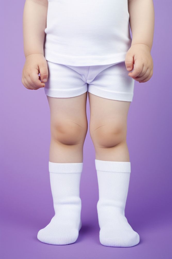 Sock child white baby. AI generated Image by rawpixel.