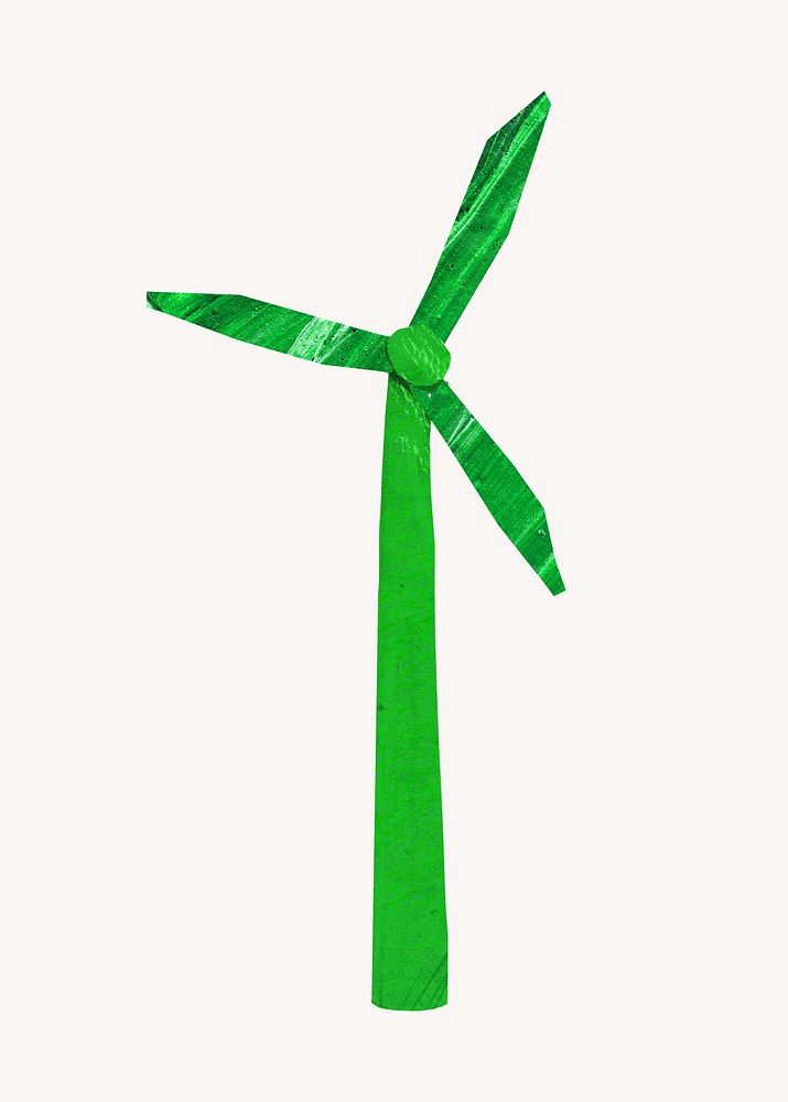 Wind turbine, environment paper craft