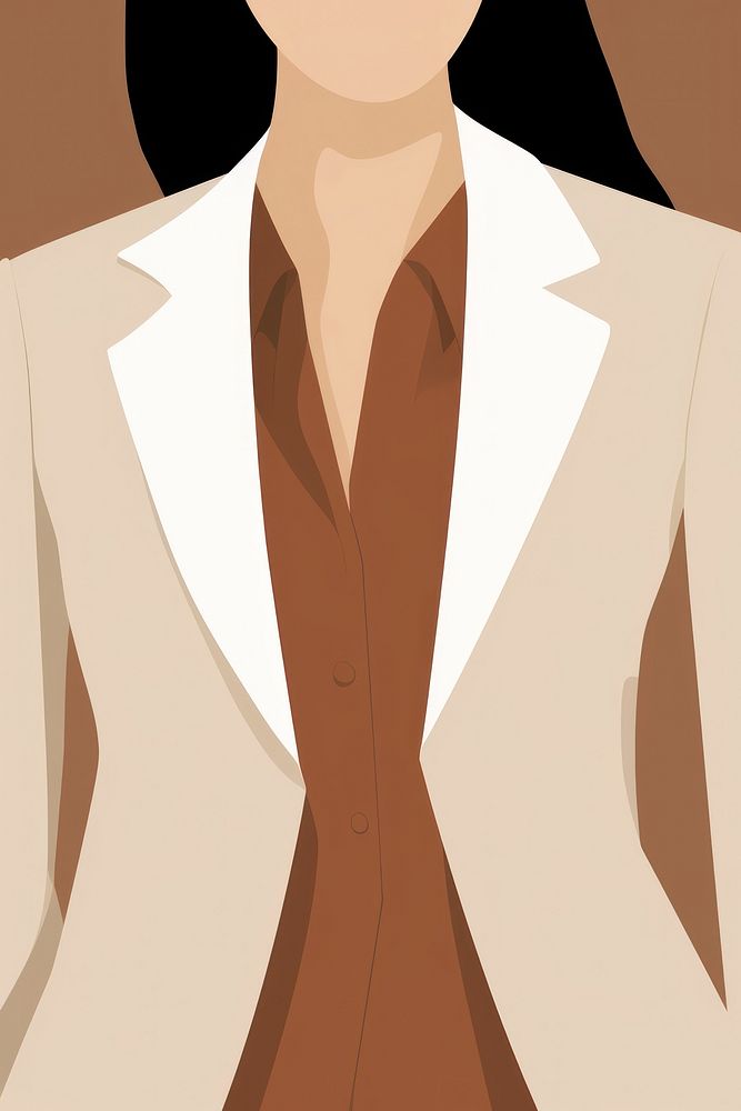 Adult brown suit male. AI generated Image by rawpixel.