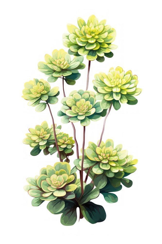Flower plant green leaf. AI generated Image by rawpixel.