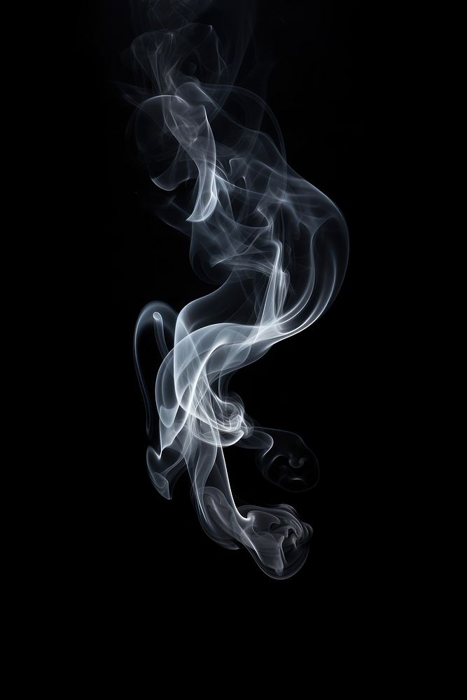 Smoke backgrounds black black background. AI generated Image by rawpixel.