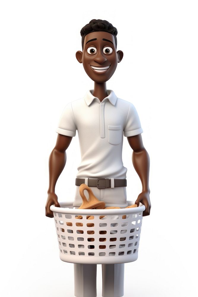 Basket happiness portrait standing. AI generated Image by rawpixel.