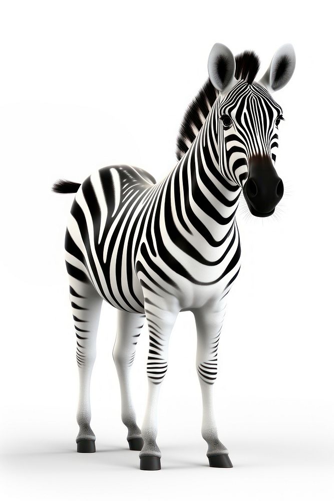 Zebra zebra wildlife cartoon. AI generated Image by rawpixel.