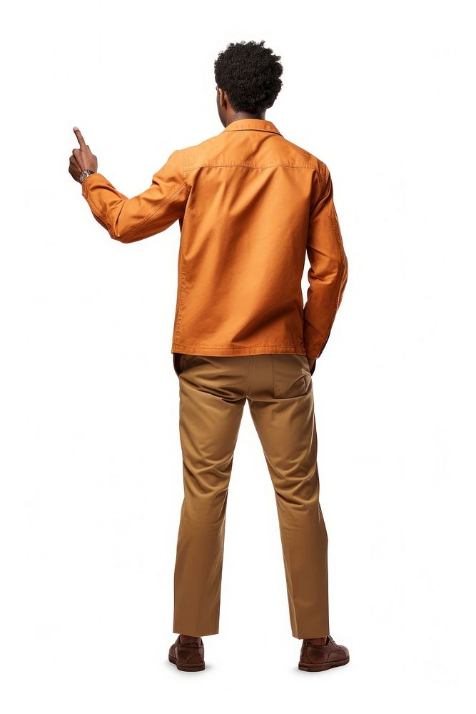 Standing sleeve adult khaki. AI generated Image by rawpixel.