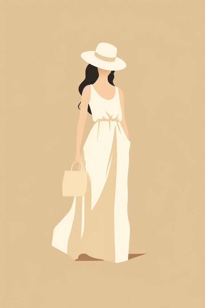 Dress adult woman bag. AI generated Image by rawpixel.
