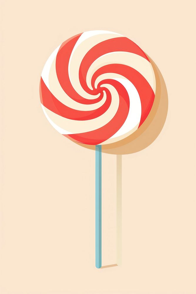 Swirl lollipop candy food confectionery. AI generated Image by rawpixel.