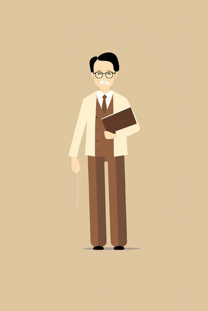 Teacher accessories accessory portrait. AI generated Image by rawpixel.