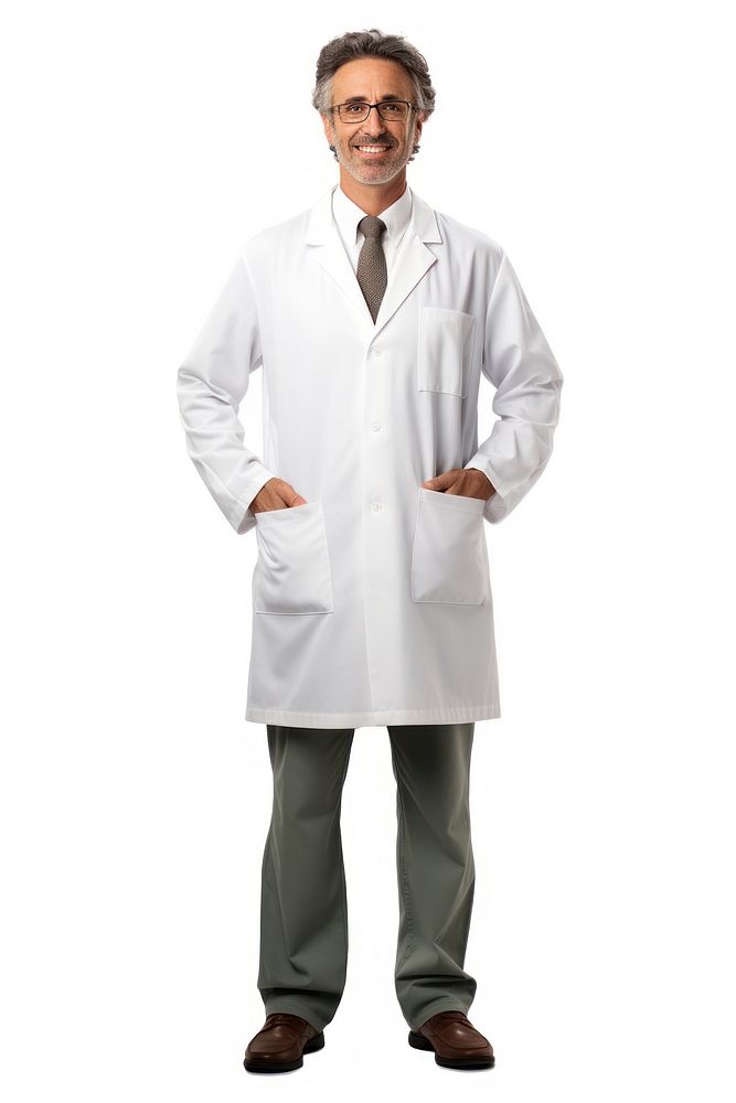 Science teacher adult white background stethoscope. AI generated Image by rawpixel.